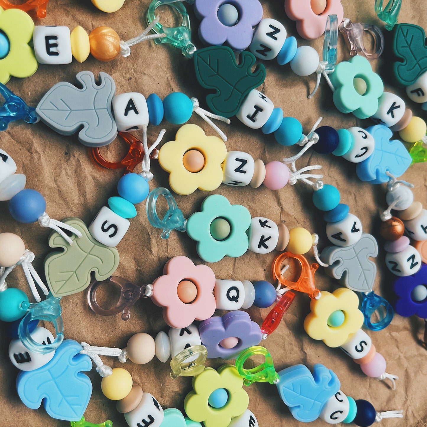 Custom Initial Charm/ Zipper pull - YOUR CHOSEN THEME