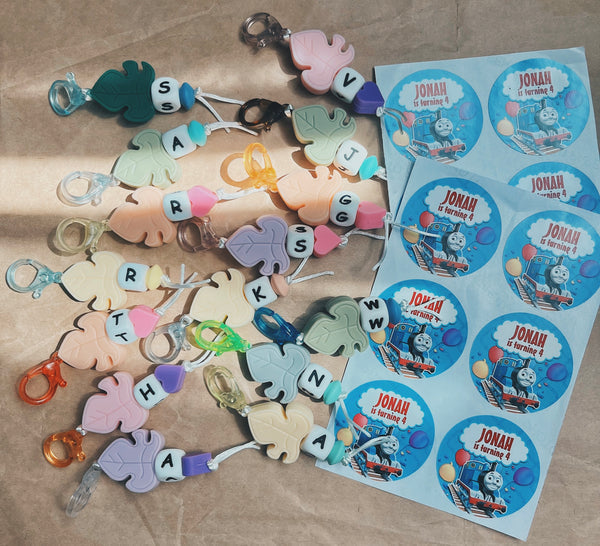 Custom Initial Charm/ Zipper pull - YOUR CHOSEN THEME