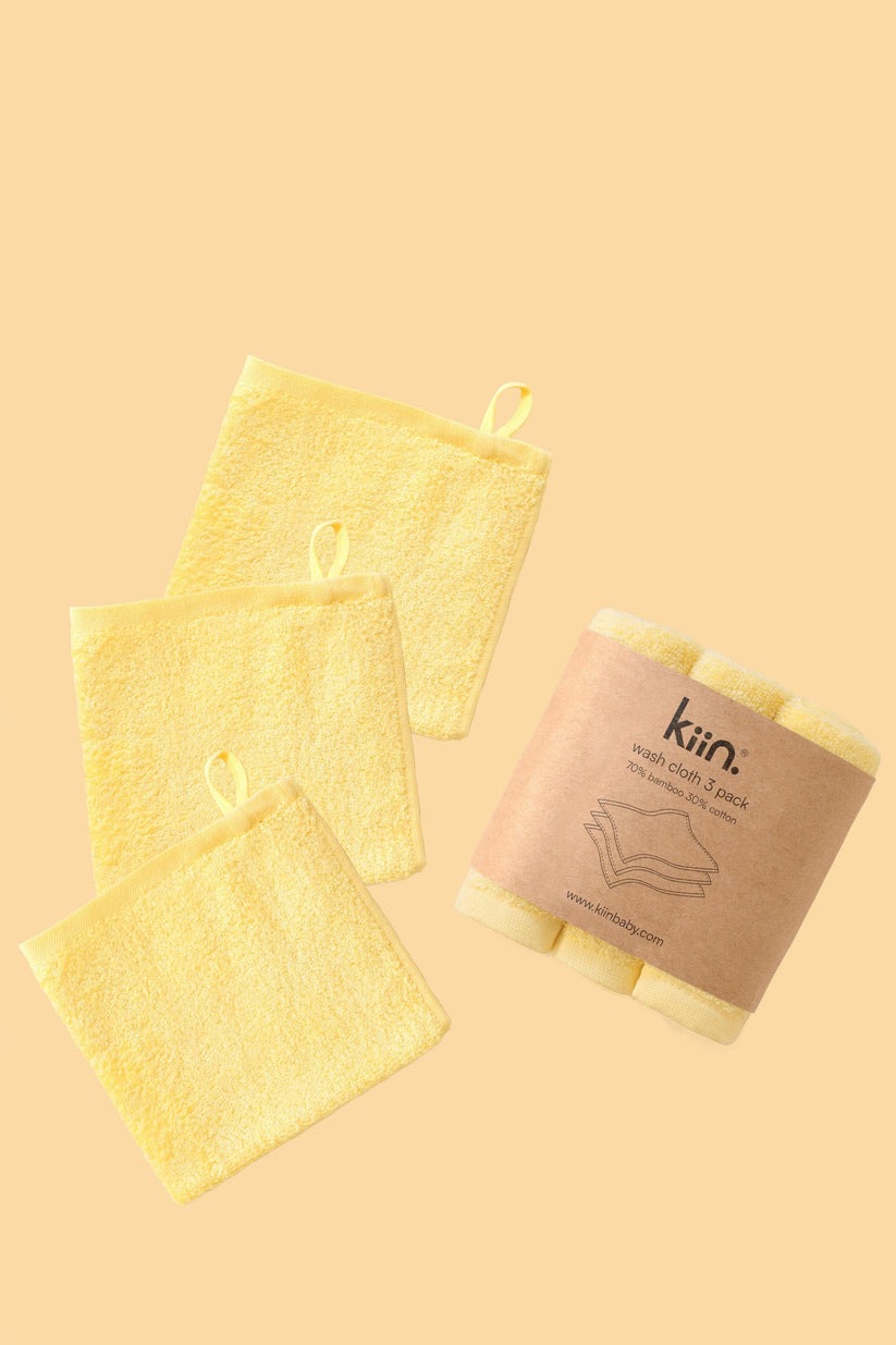 Buttercup Wash Cloths 3 Pack