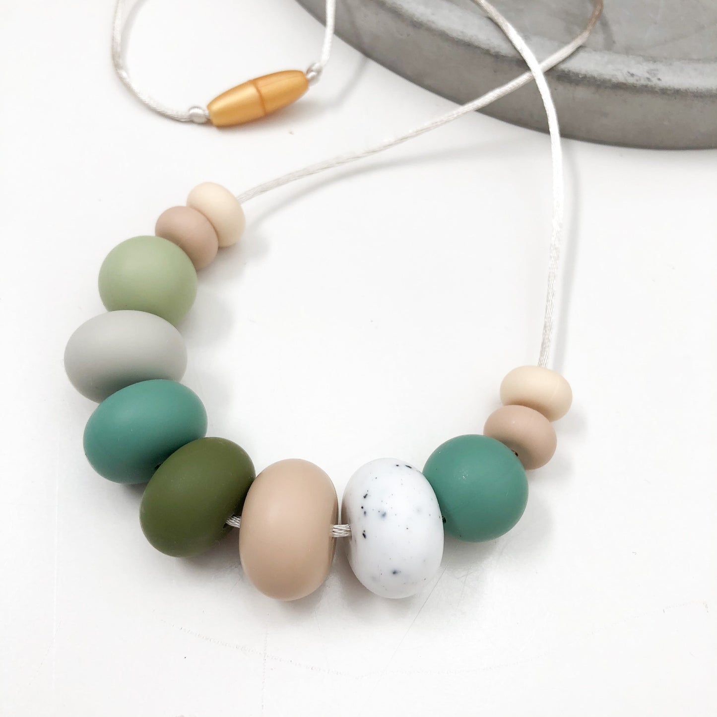 Olive Sage Necklace
