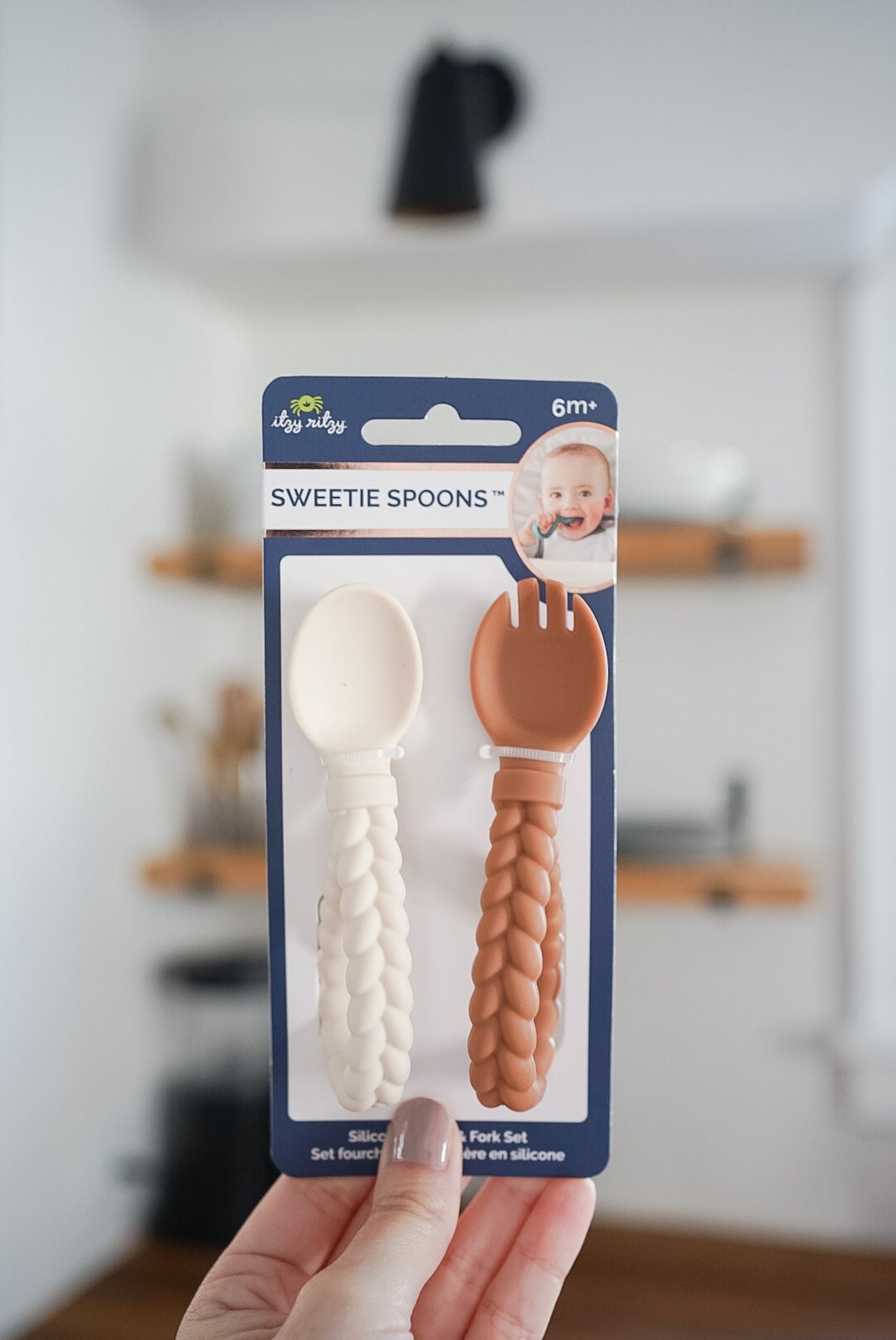 Sweetie Silicone Spoon & Fork set