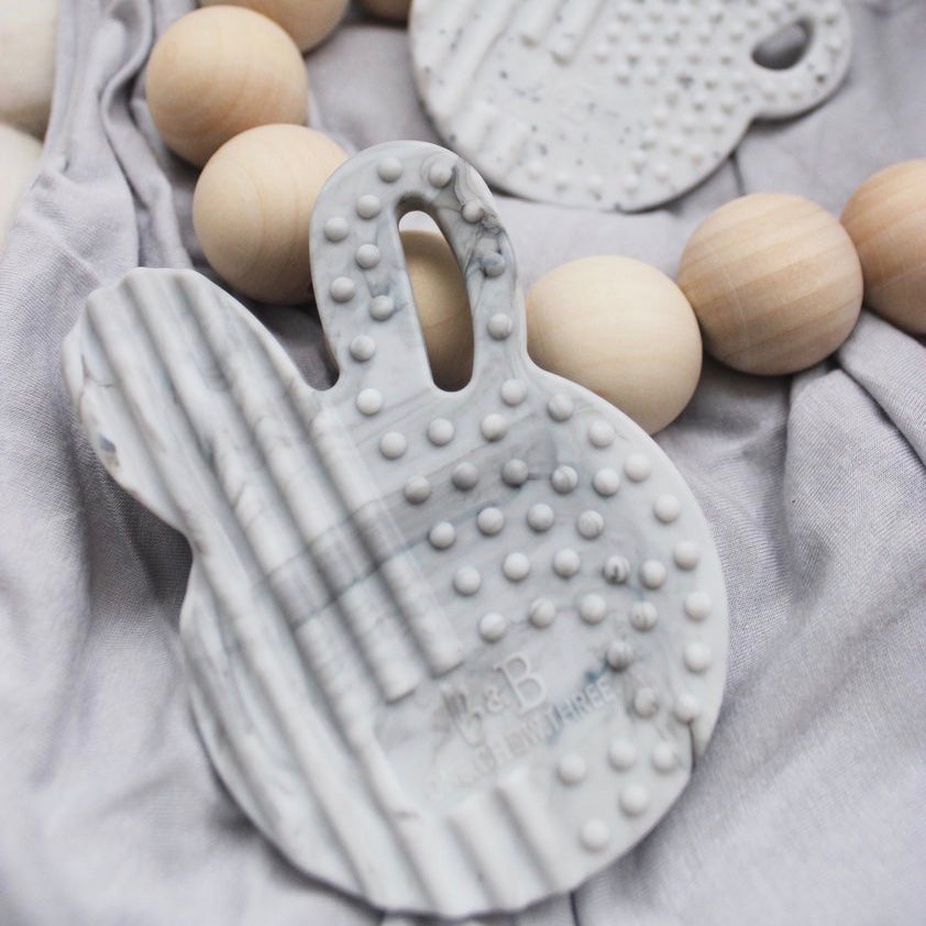Bunny Silicone Teething Disc