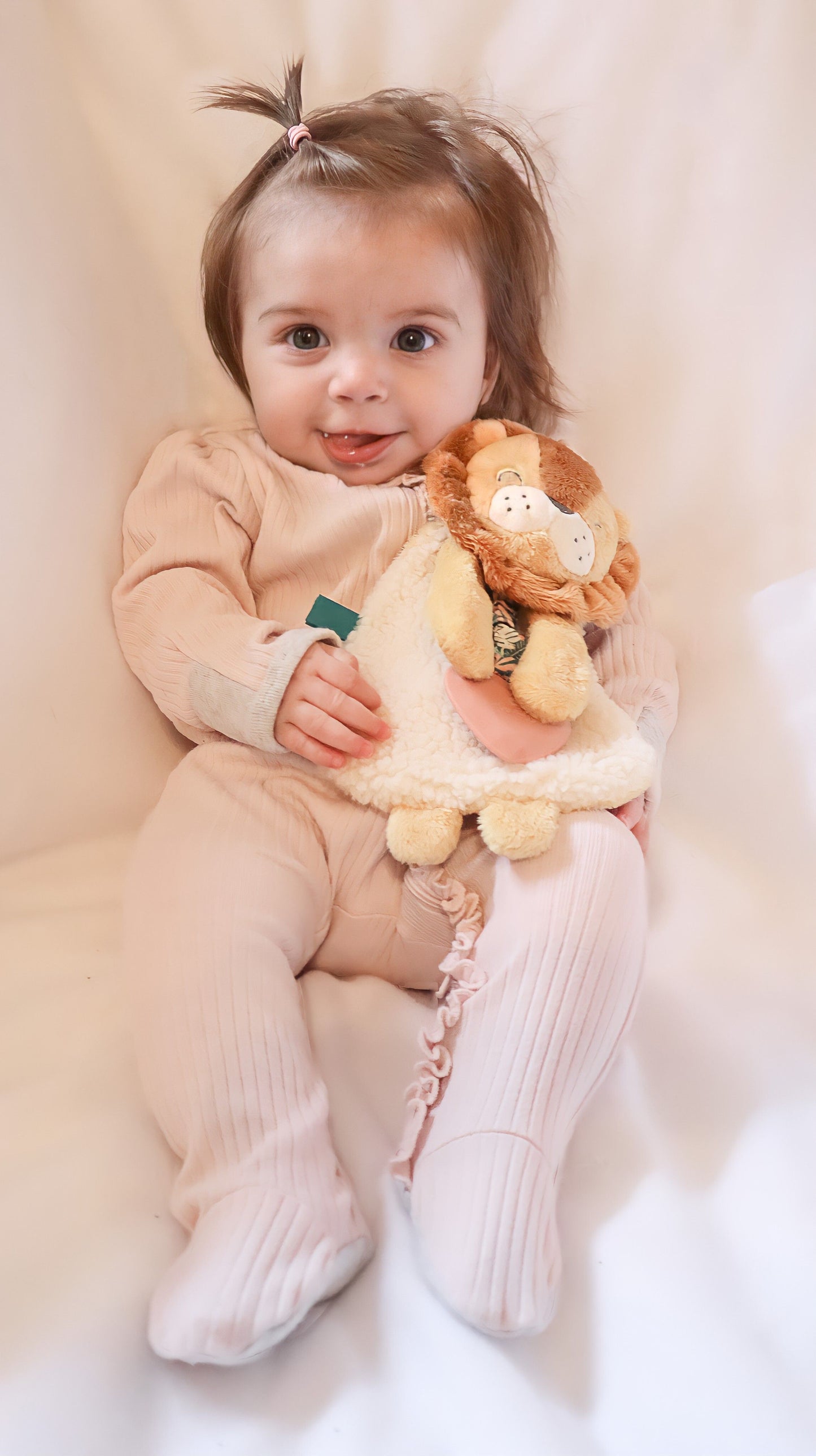 Itzy Lovey Plush & Teether Toy - aROARable Friends