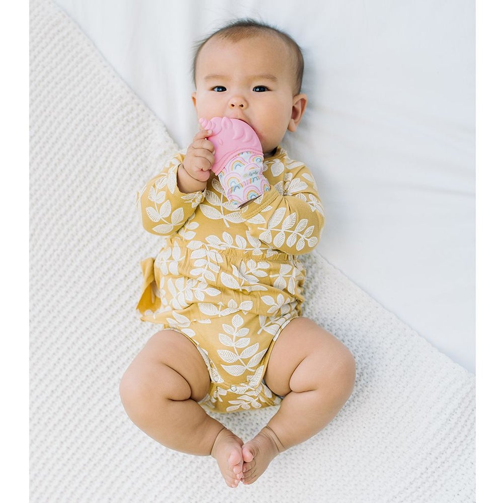 Unicorn Teething Mitten