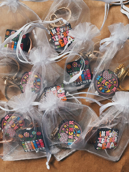 [Teachers’ Day 2025] Retro beaded keychains