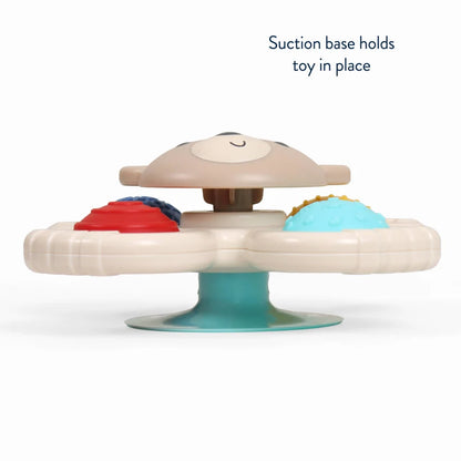 Circus Bear Itzy Pop & Whirl™ Fidget Spinner Travel & Bath Toy