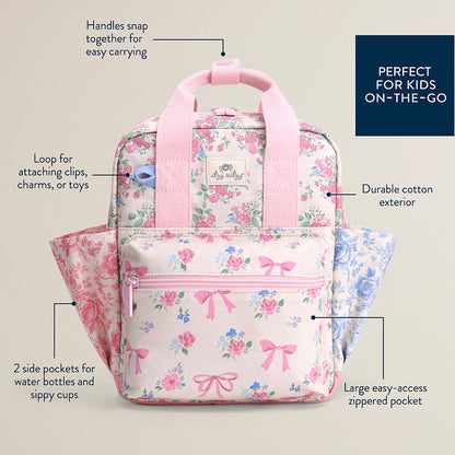 Ribbons & Roses Toddler Backpack