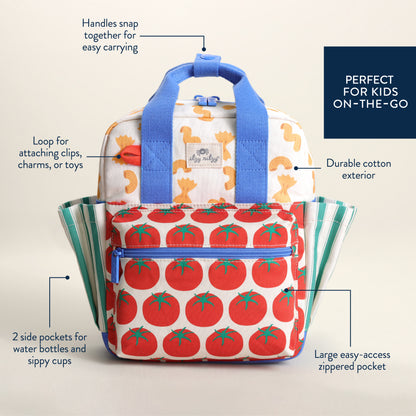 Pasta la Vista! Toddler Backpack