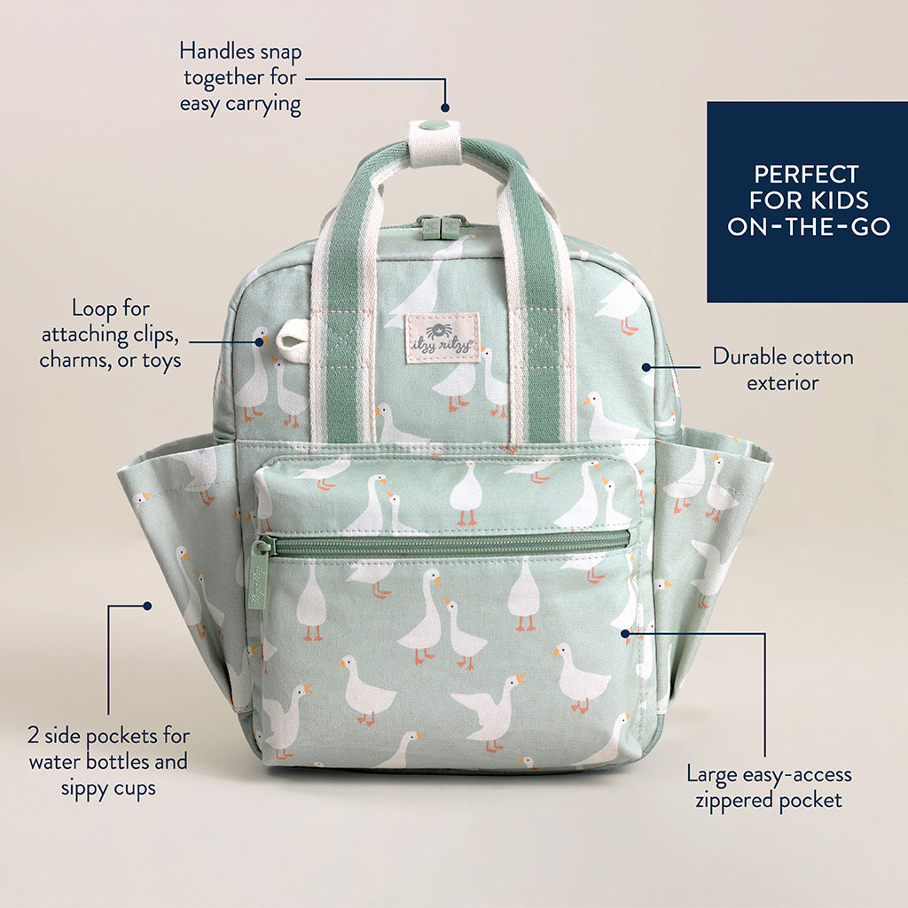 One Silly Goose Toddler Backpack