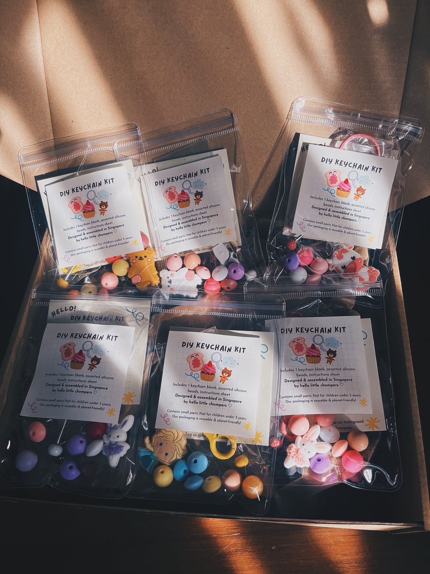 Standard DIY keychain kit