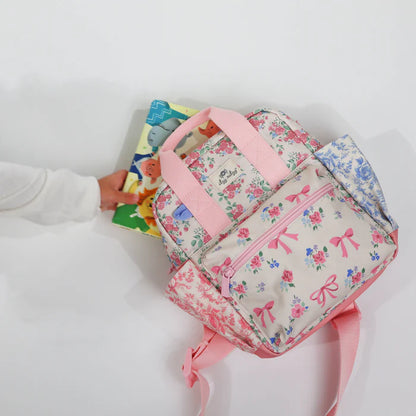 Ribbons & Roses Toddler Backpack