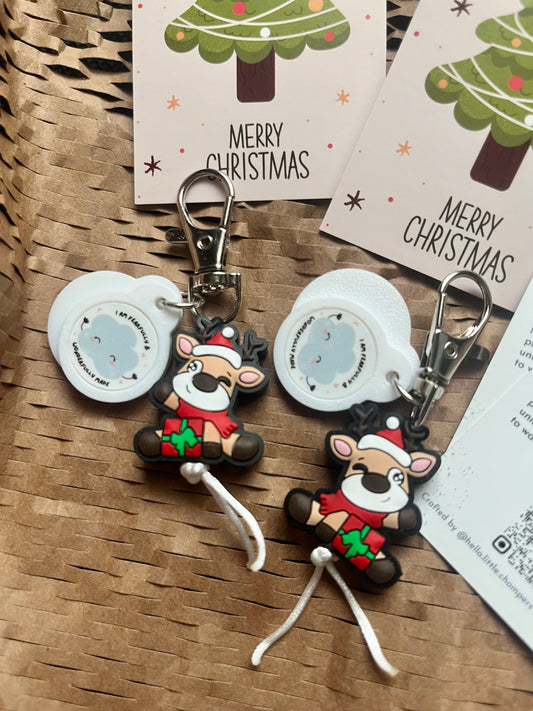Dasher trolley token charms - with complimentary mini Christmas card