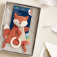 Fox Bitzy Crinkle™ Sensory Crinkle Toy with Teether