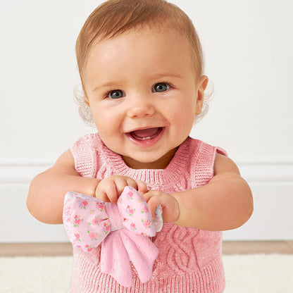 Bow Sweetie Crinkle™ Sensory Teether