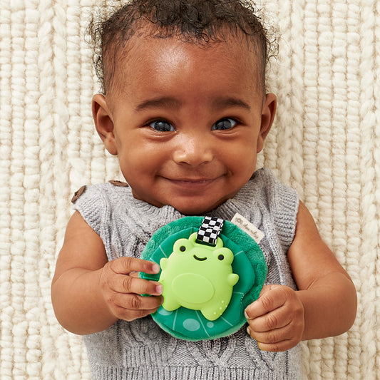 Freddie the Frog Sweetie Crinkle™ Sensory Teether