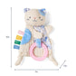 Kitty Bitzy Crinkle™ Sensory Crinkle Toy with Teether