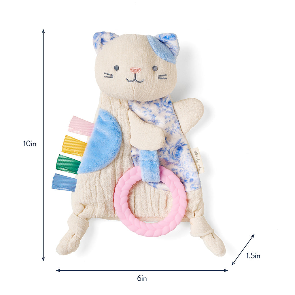 Kitty Bitzy Crinkle™ Sensory Crinkle Toy with Teether