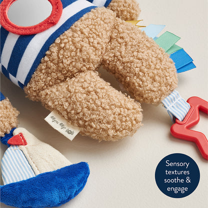Nautical Bear Traveler™ Developmental Sensory Toy