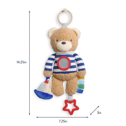 Nautical Bear Traveler™ Developmental Sensory Toy