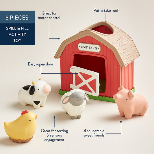 Itzy Play™ Put & Take Farmyard Barn