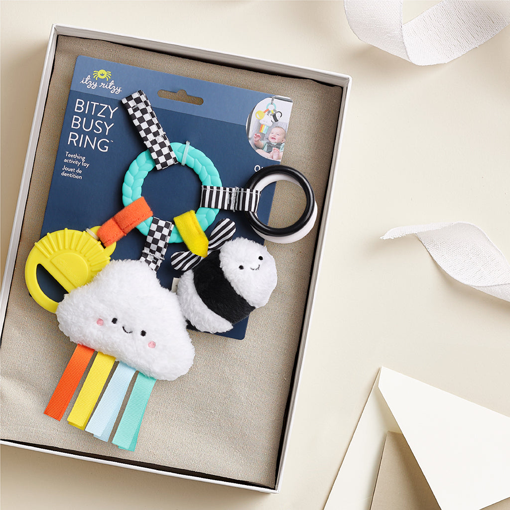 High Contrast Bitzy Busy Ring™ Teething Activity Toy