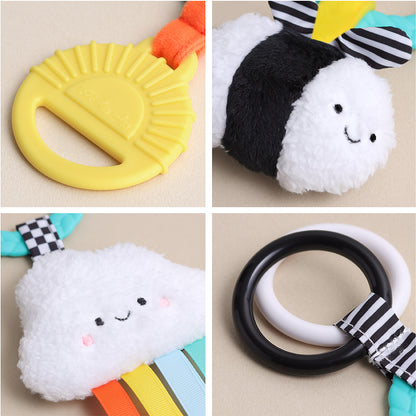 High Contrast Bitzy Busy Ring™ Teething Activity Toy