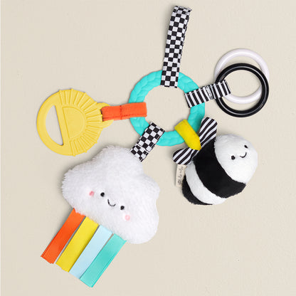 High Contrast Bitzy Busy Ring™ Teething Activity Toy