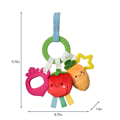 Veggies Bitzy Busy Ring™ Teething Activity Toy