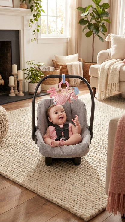 Bow Bitzy Busy Ring™ Teething Activity Toy