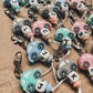 Custom Initial Charm/ Zipper pull - YOUR CHOSEN THEME