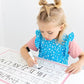 [Pack of 30] Cutie Placemats - Tracing Letters/Numbers/Shapes