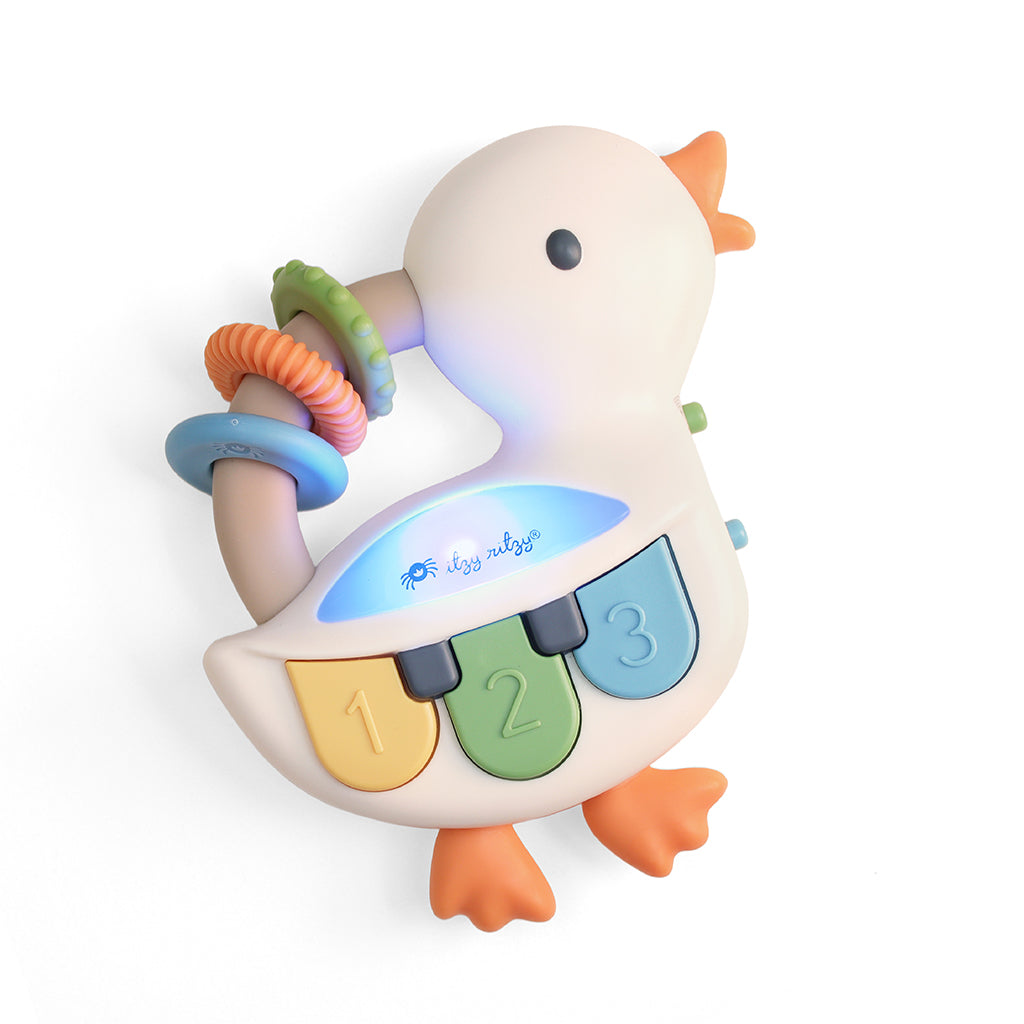 Bitzy Tunes™ Musical Piano Toy Duck