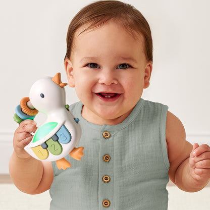 Bitzy Tunes™ Musical Piano Toy Duck