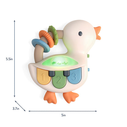 Bitzy Tunes™ Musical Piano Toy Duck