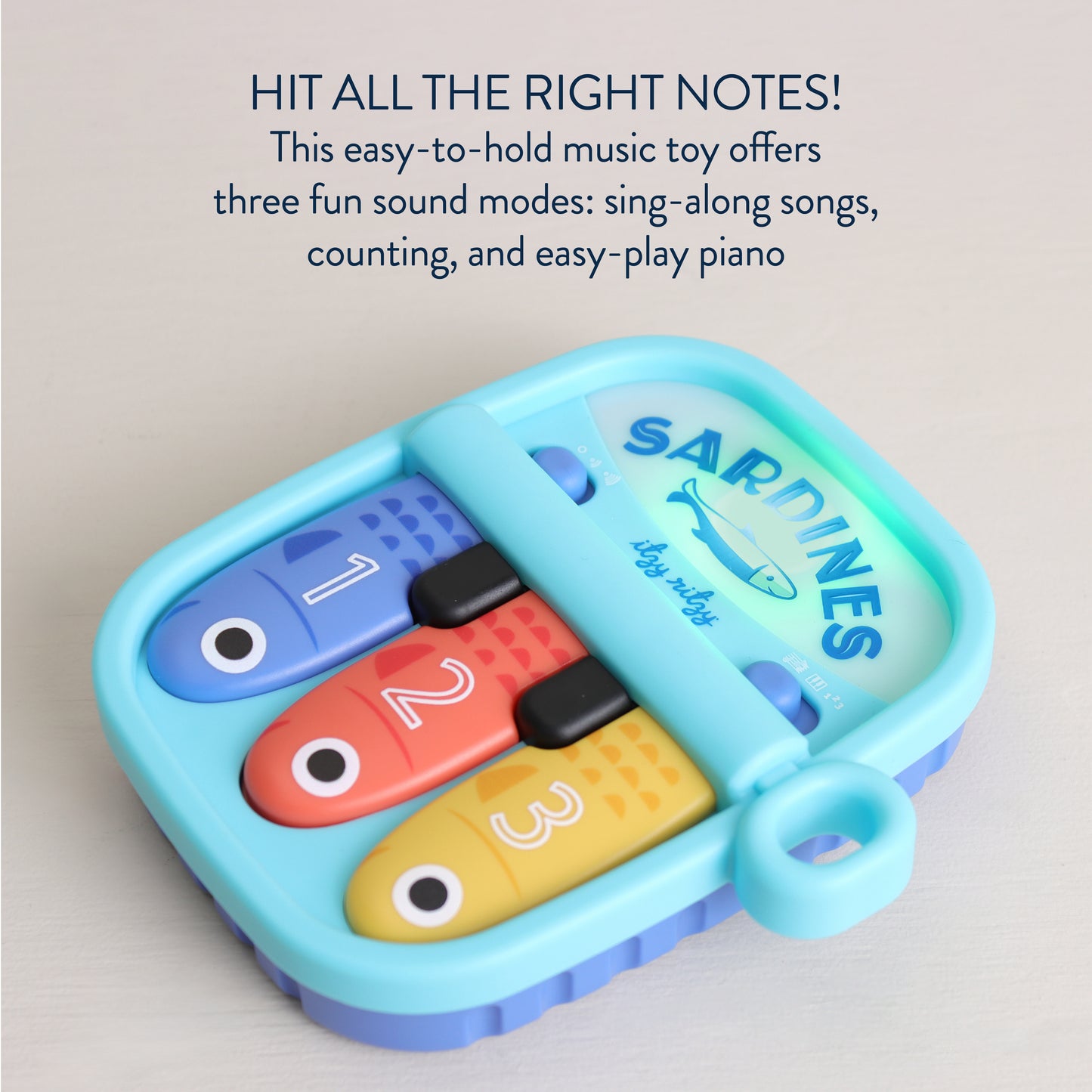 Bitzy Tunes™ Musical Piano Toy Sardines