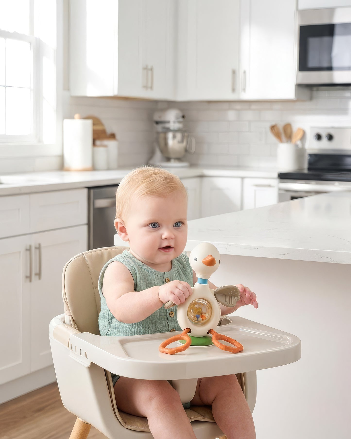 Twist & Bop™ Goose High Chair Sensory Toy