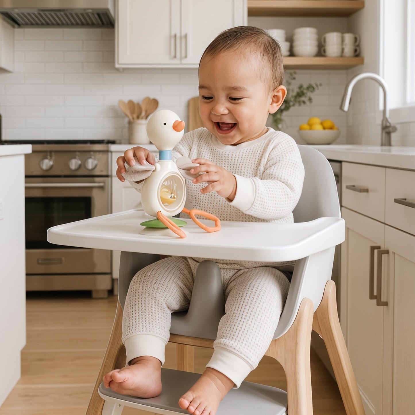 Twist & Bop™ Goose High Chair Sensory Toy