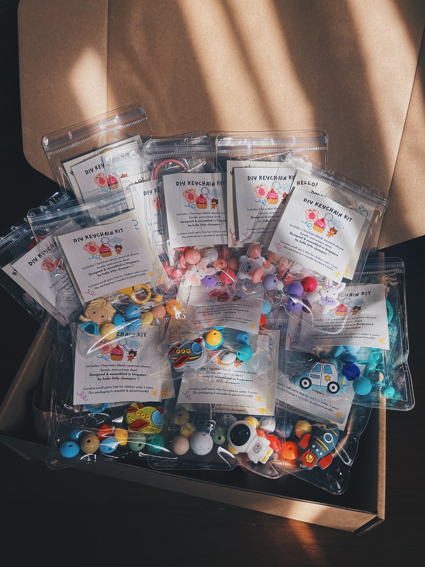 Standard DIY keychain kit