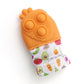 Carrot Itzy Mitt Pop™ Sensory Teething Mitten