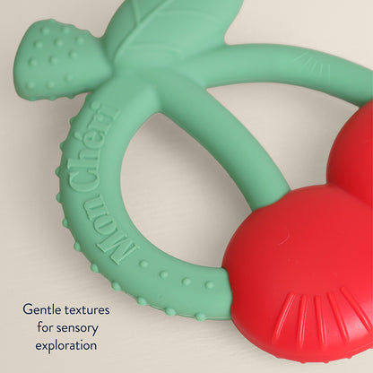Cherry Bitzy Shake™ Rattle and Teether
