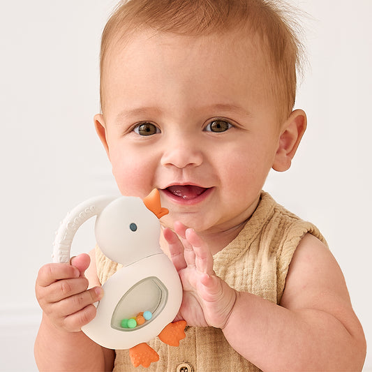 Goose Bitzy Shake™ Rattle and Teether