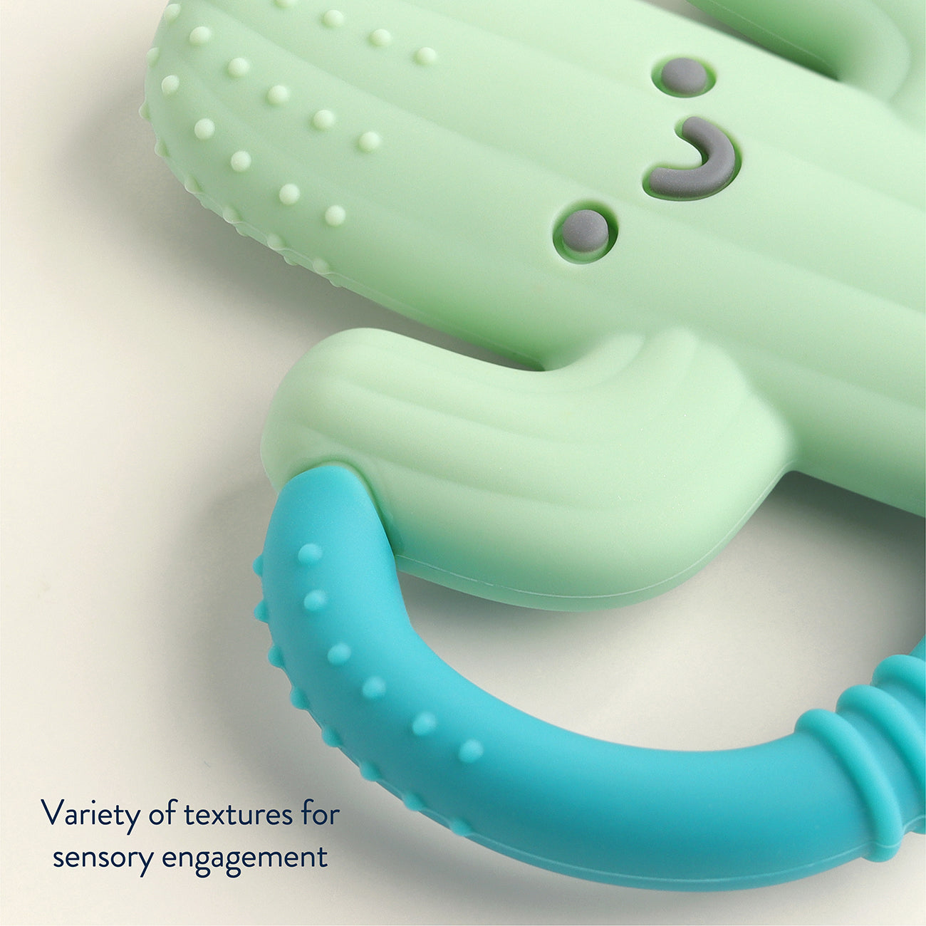 Cooper the Cactus - Chew Crew Silicone Handle Teether