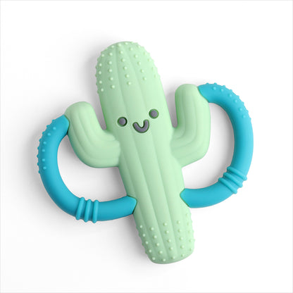 Cooper the Cactus - Chew Crew Silicone Handle Teether