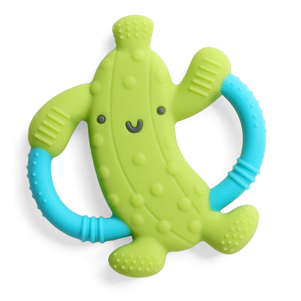 Parker the Pickle - Chew Crew Silicone Handle Teether