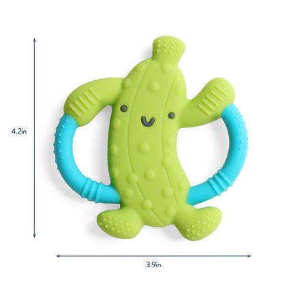 Parker the Pickle - Chew Crew Silicone Handle Teether
