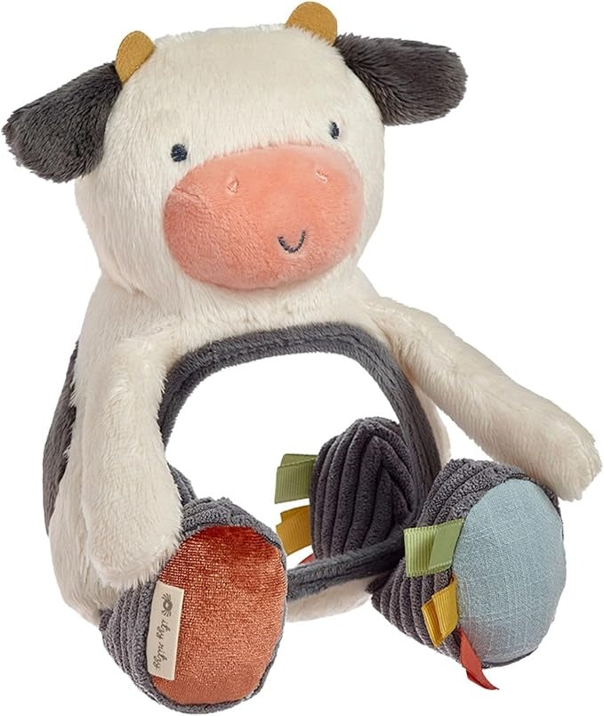 Carmen the Cow Itzy Bitzy Mirror™ Sensory Tummy Time Mirror