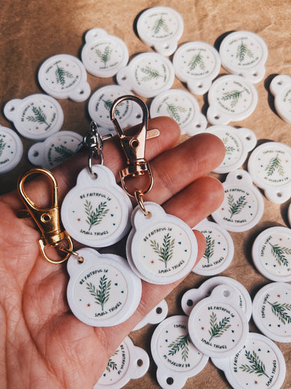 FAITHFUL IN THE LITTLE [LUKE 16:10] Trolley Token Charm