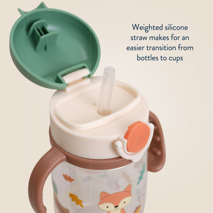Itzy Sips™ Straw Cup - Woodland