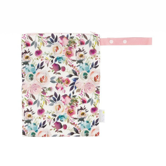 Blush Floral Travel Happens Wet Bag