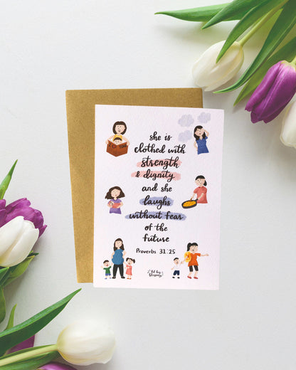 [Gift Set Add-On] Encouragement Card for Mama